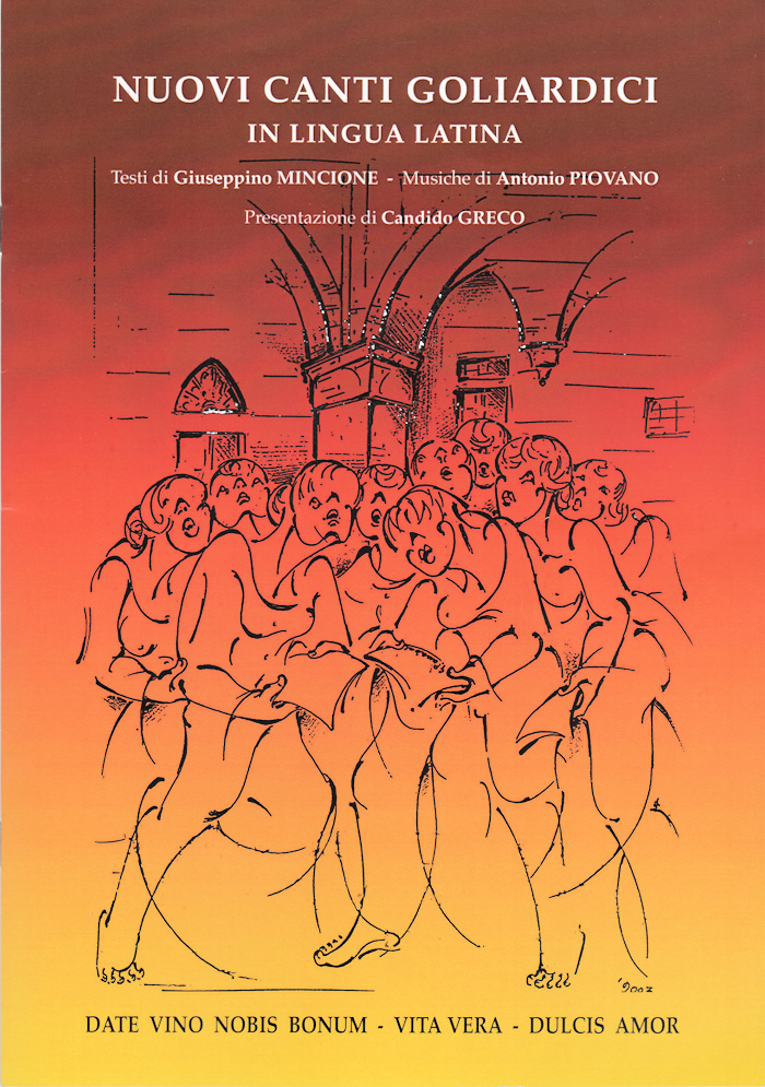 2016 - NUOVI CANTI GOLIARDICI IN LINGUA LATINA